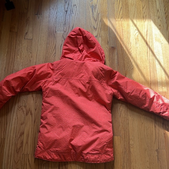 Burton, orange with polka dots, ski jacket, kids size L (14/16) - Picture 5 of 5